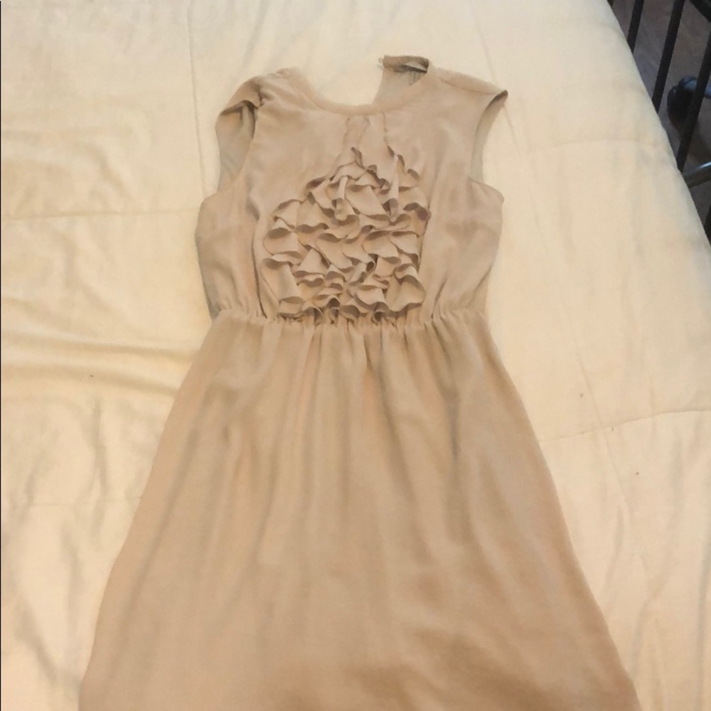 Beige/ cream dress
